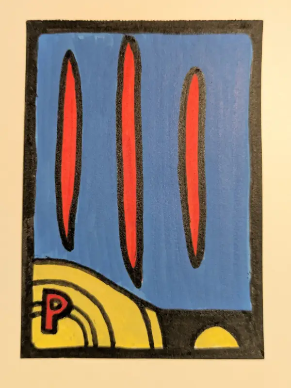 Machoke aceo art card