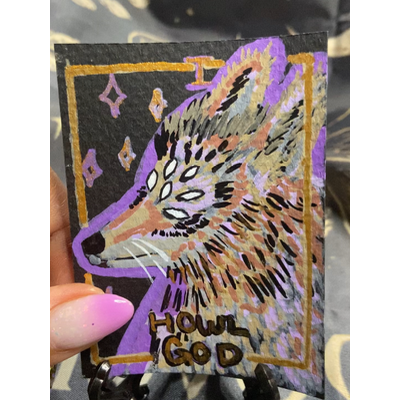 Howl God aceo art card thumbnail 1