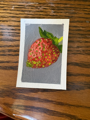 Homegrown aceo art card thumbnail 2