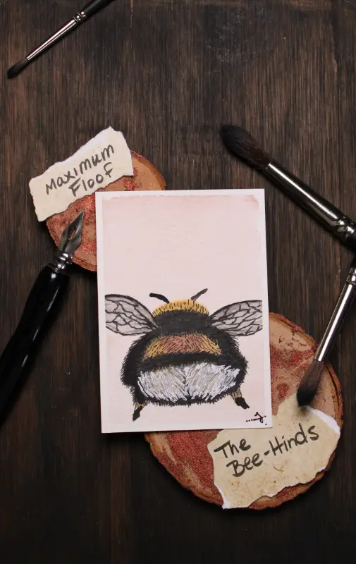 Maximum Floof aceo art card