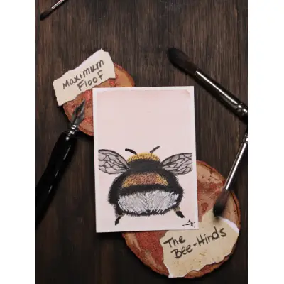 Maximum Floof aceo art card thumbnail 1