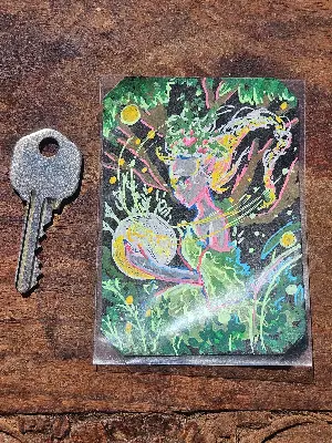 The Orb aceo art card thumbnail 2