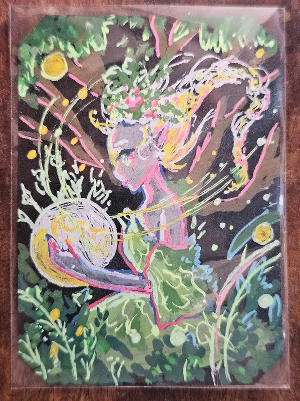 The Orb aceo art card