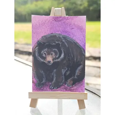 If not friend, why friend shaped? aceo art card thumbnail 1