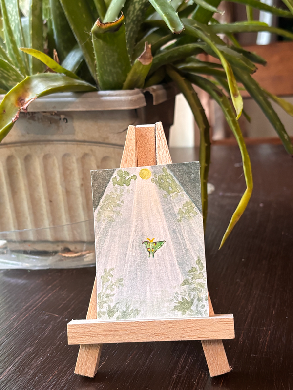 Keep Becoming aceo art card