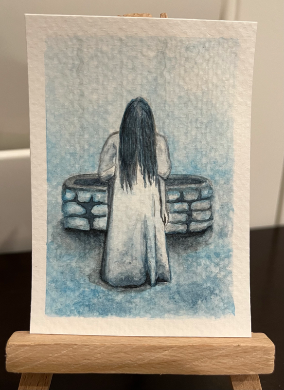 Samara, The Ring aceo art card