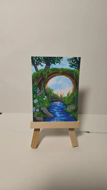 Nature Arch aceo art card