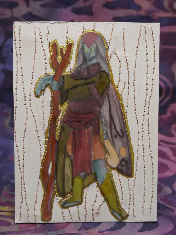 Alma aceo art card