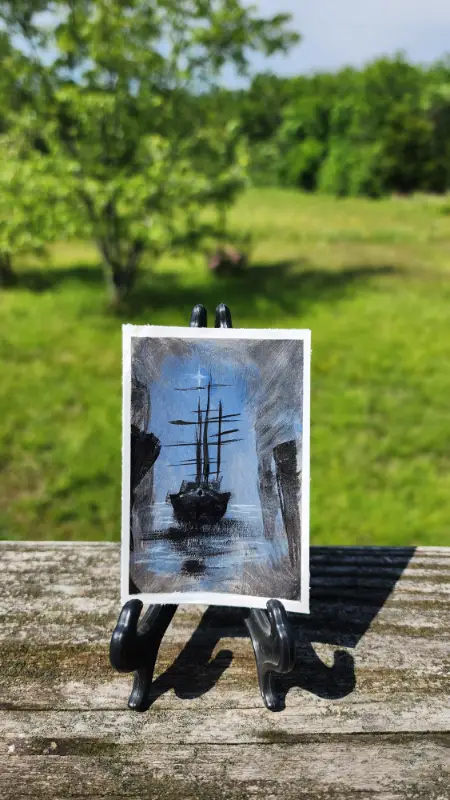 Creaking Cove aceo art card