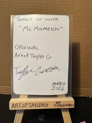 McMametchi aceo art card thumbnail 2