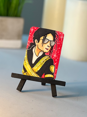 Michael Jackson aceo art card thumbnail 1