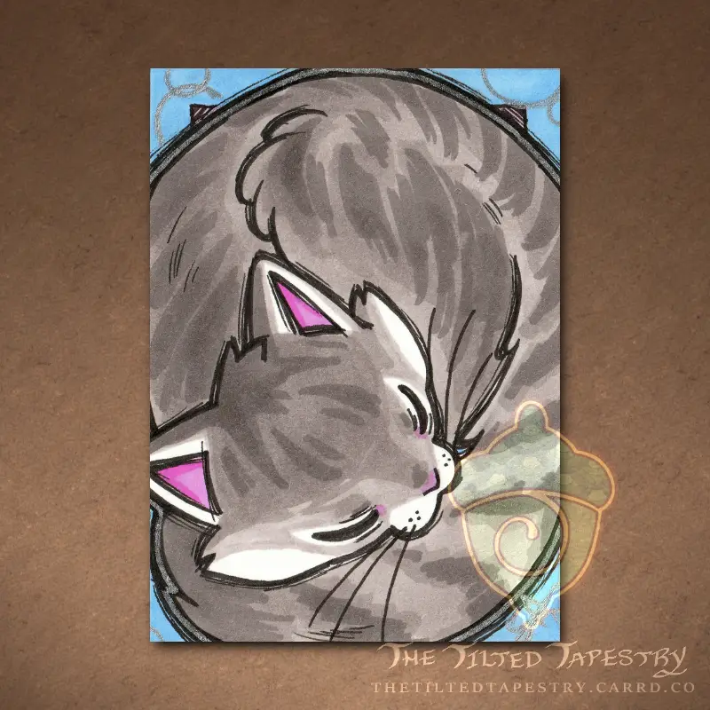 Corcle (Cats Cats Cats 2 Collection) aceo art card