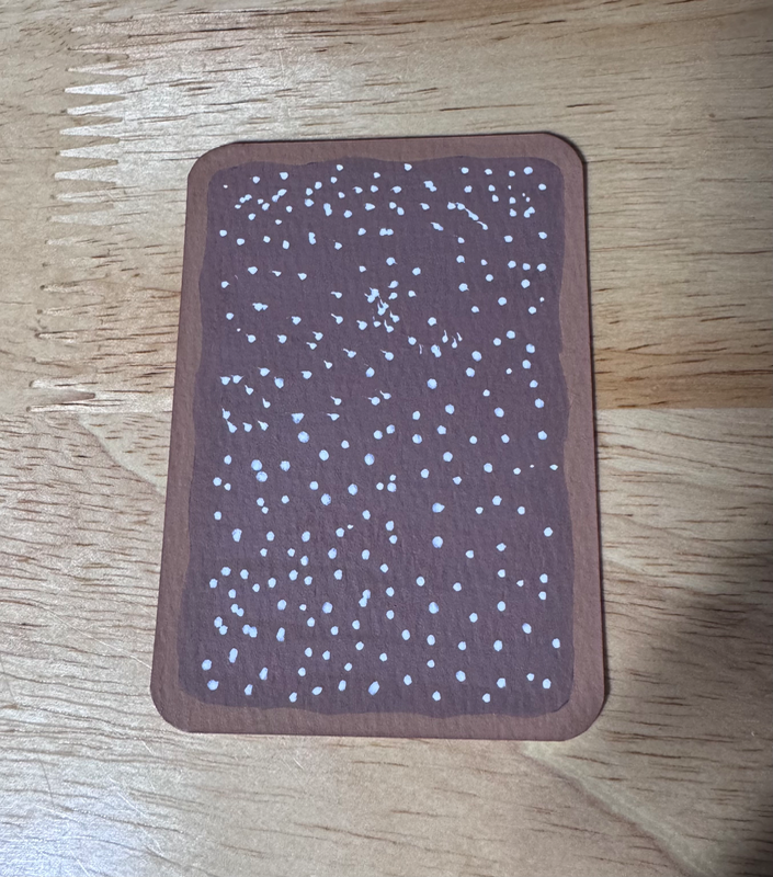 Chocolate Fudge Poptart aceo art card