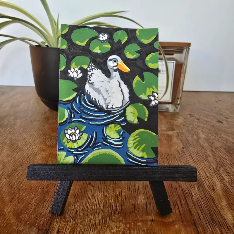 Cruisen aceo art card