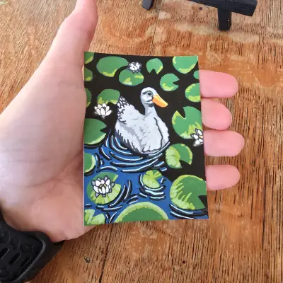 Cruisen aceo art card thumbnail 3