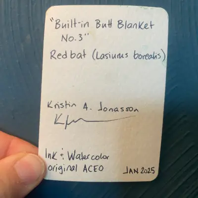 Built-in Butt Blanket No. 3 aceo art card thumbnail 2