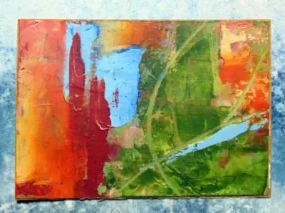 Another World 3 ACEOS original oil paintings aceo art card thumbnail 4