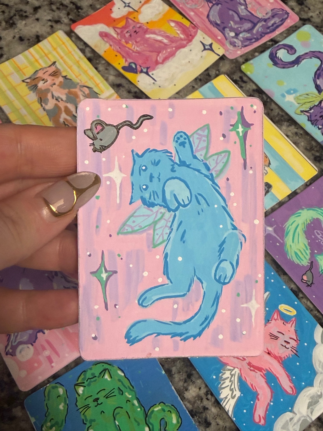 She was a fairy 🧚‍♀️ aceo art card