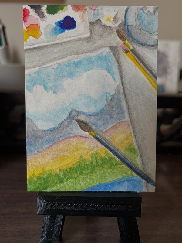 The Artist’s POV aceo art card