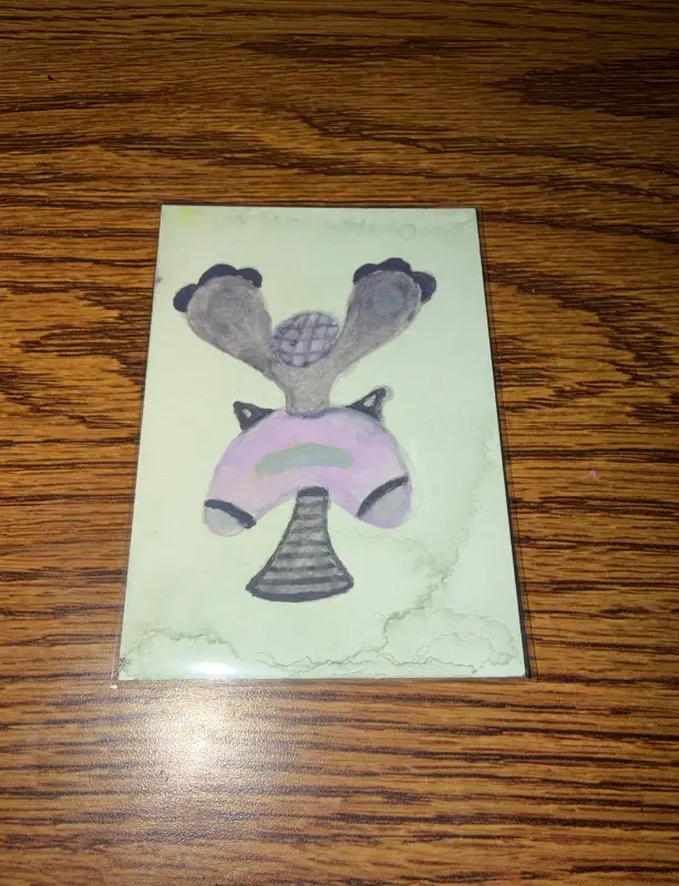 Alien Plant ACEO 39 aceo art card