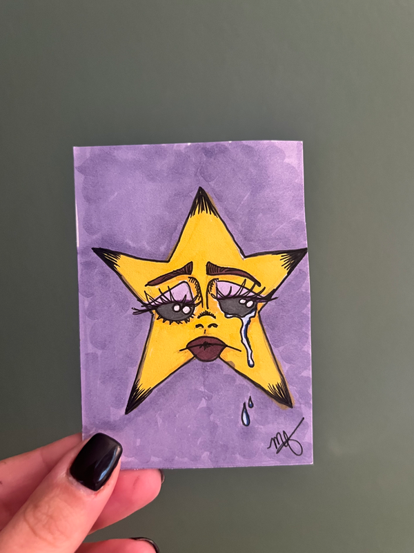 But, I’m A Star! aceo art card