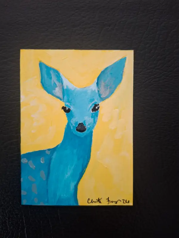 Dear me aceo art card