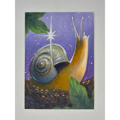Star Seeker aceo art card thumbnail 1
