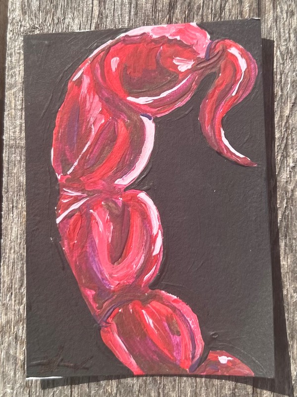 Stinger aceo art card