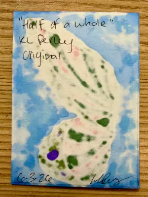 Half of a Whole aceo art card thumbnail 3