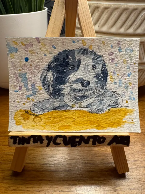 Molly Girl aceo art card