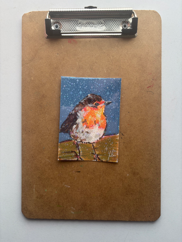 “Tweet” Bird aceo art card