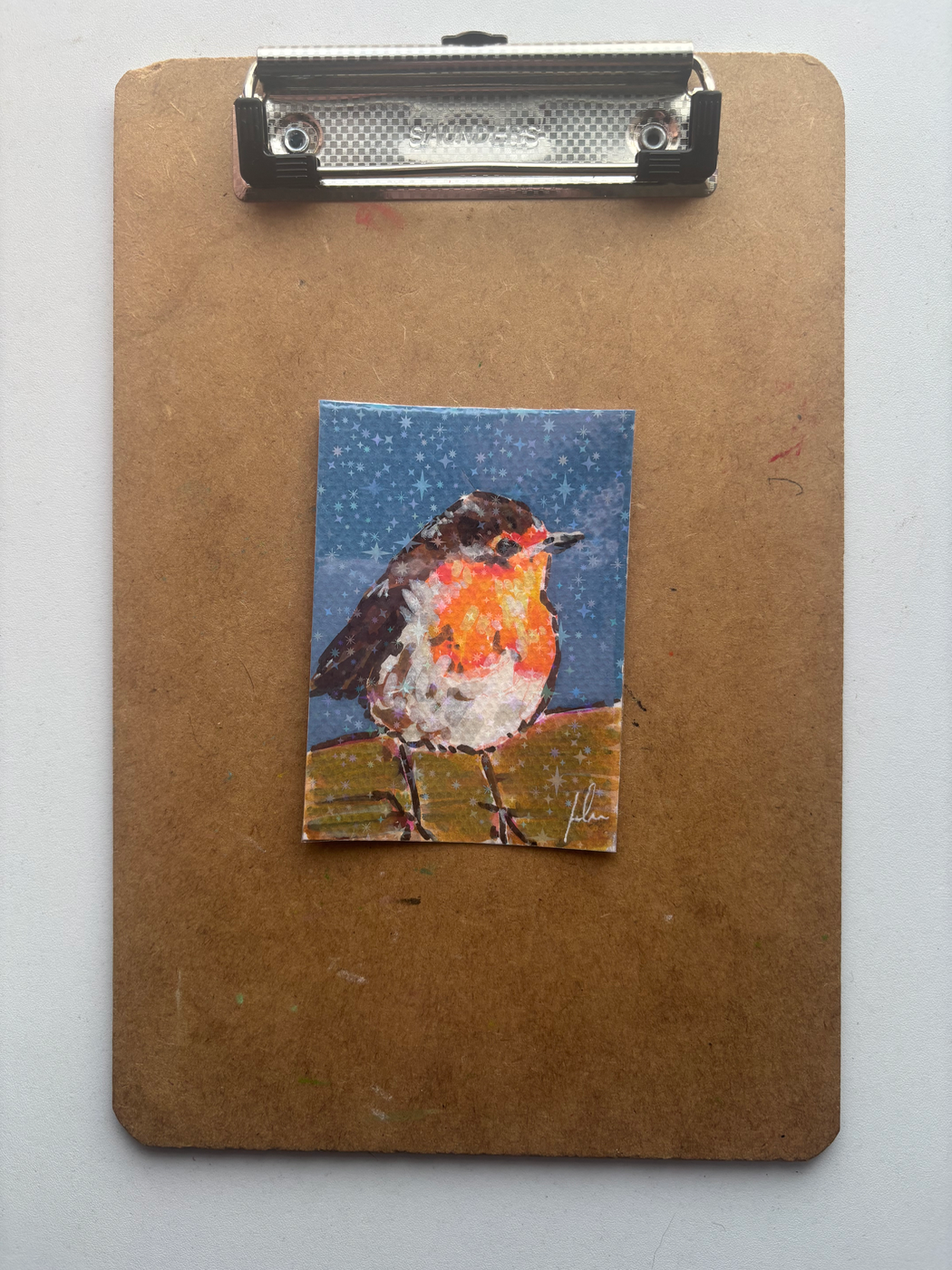 “Tweet” Bird aceo art card