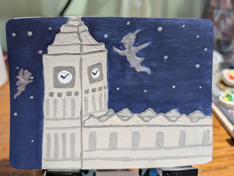 You Can Fly aceo art card