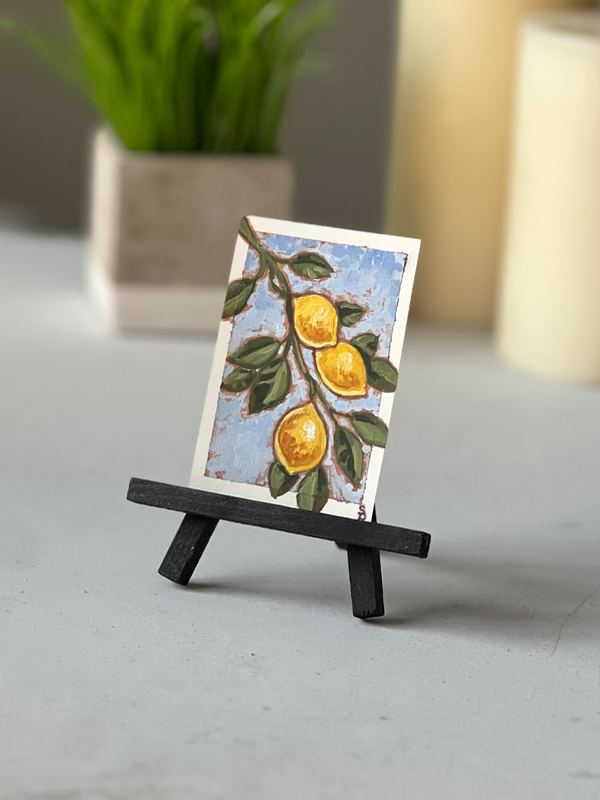 Lemon Tree aceo art card