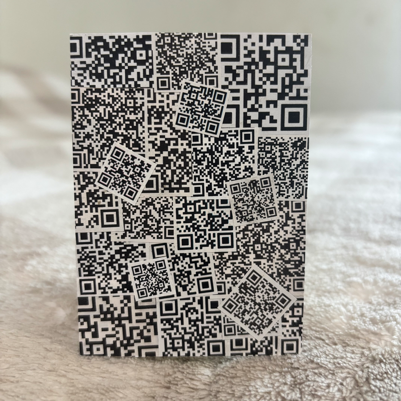 QR Codes - Scan Me aceo art card