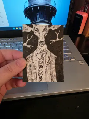 All business aceo art card thumbnail 2