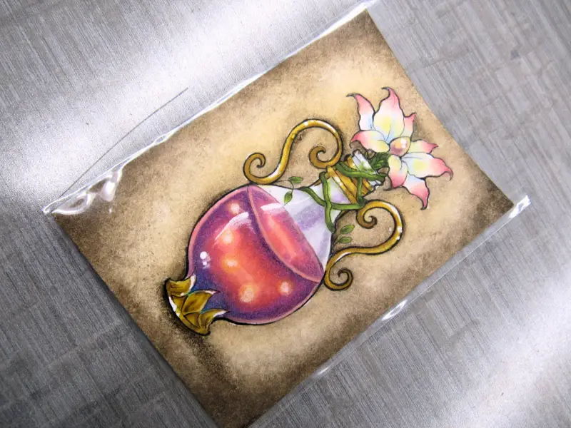 Fae Bloom Essence aceo art card