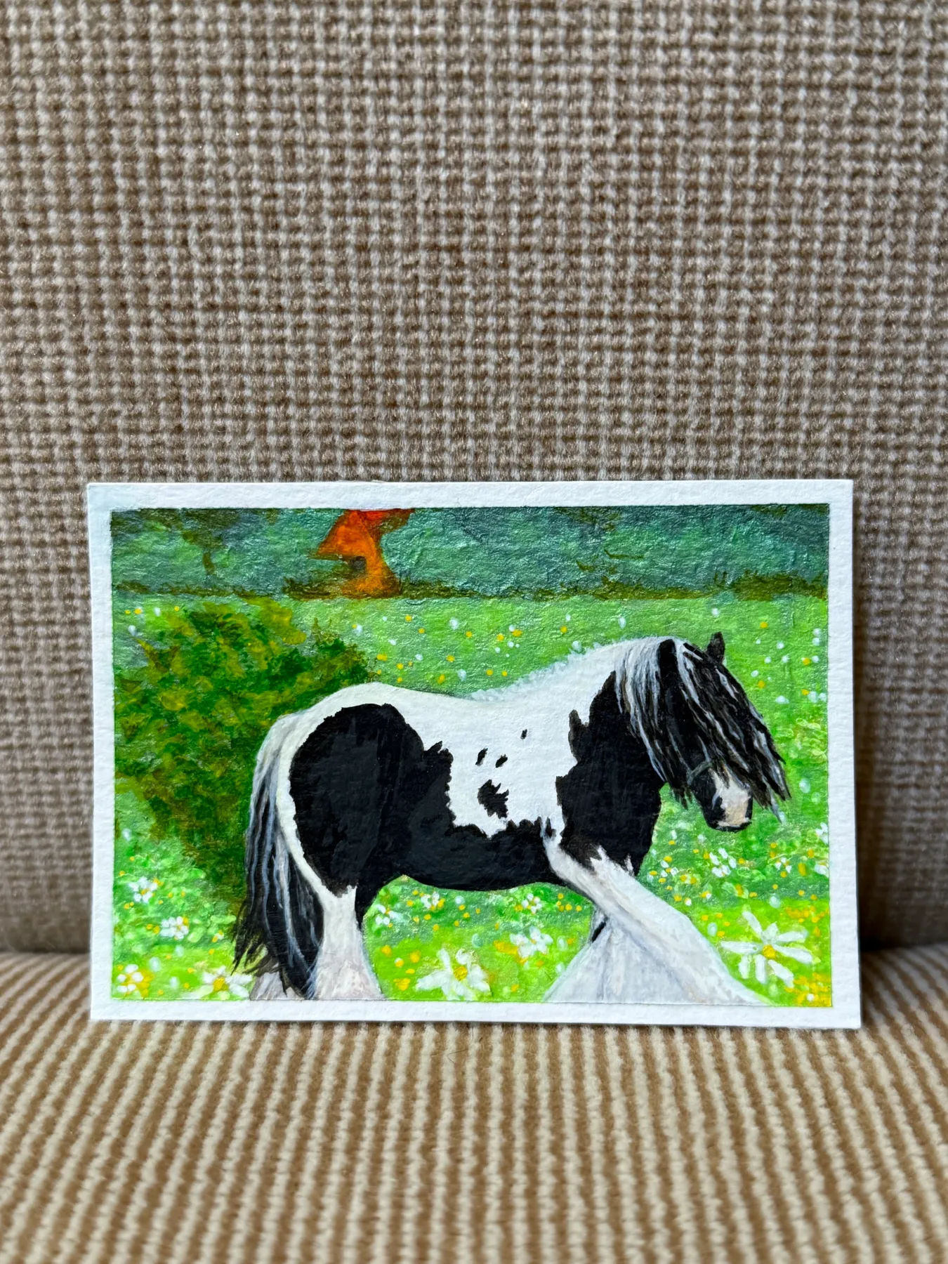 The Lion King – Original Watercolor ACEO aceo art card