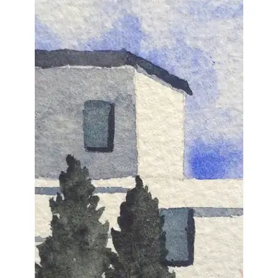 Imaginary Places 1 aceo art card thumbnail 2