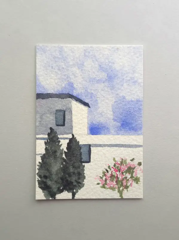 Imaginary Places 1 aceo art card