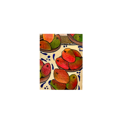 Mango Season aceo art card thumbnail 2