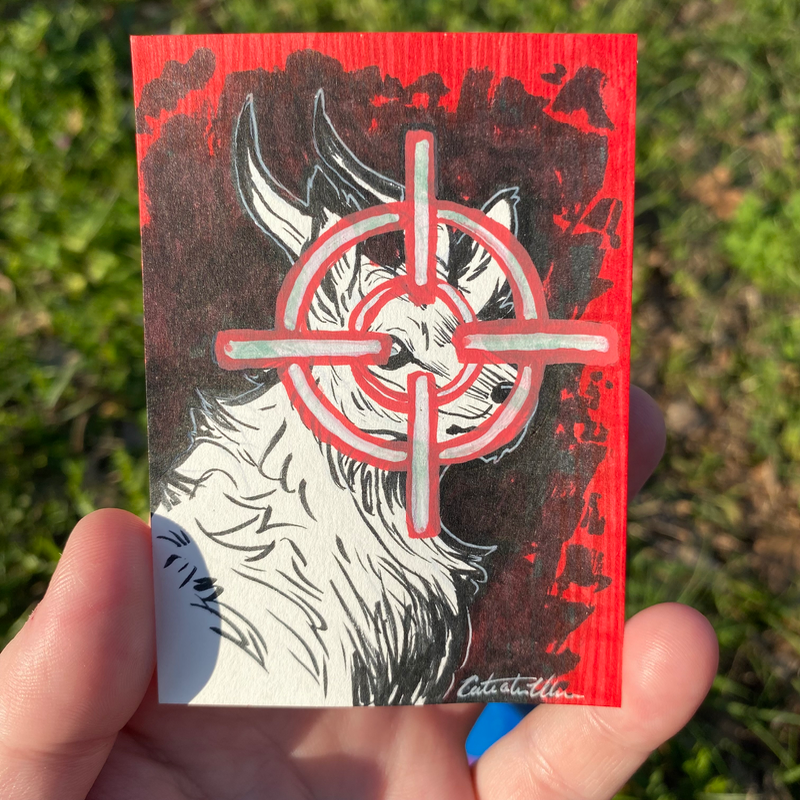 Innocence Lost aceo art card