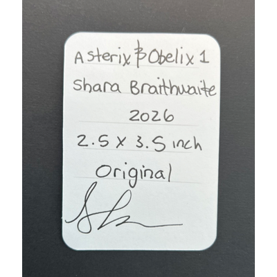 asterix & Obelix 1 aceo art card thumbnail 3