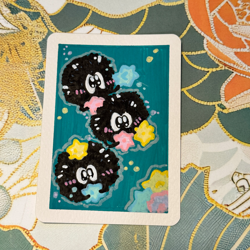 Candy Collectors aceo art card