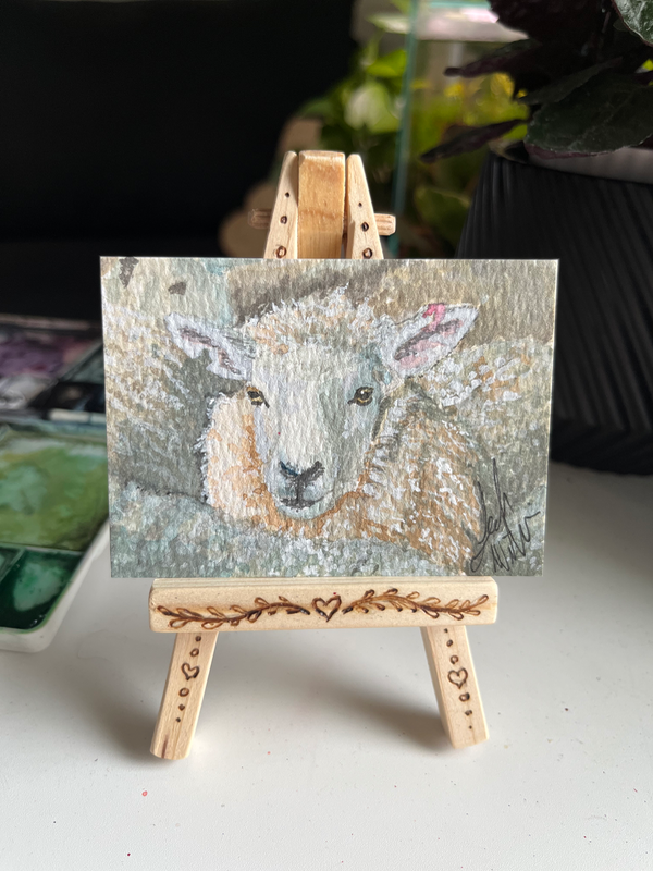 Stand Out in a Crowd aceo art card