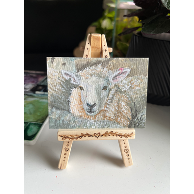 Stand Out in a Crowd aceo art card thumbnail 1