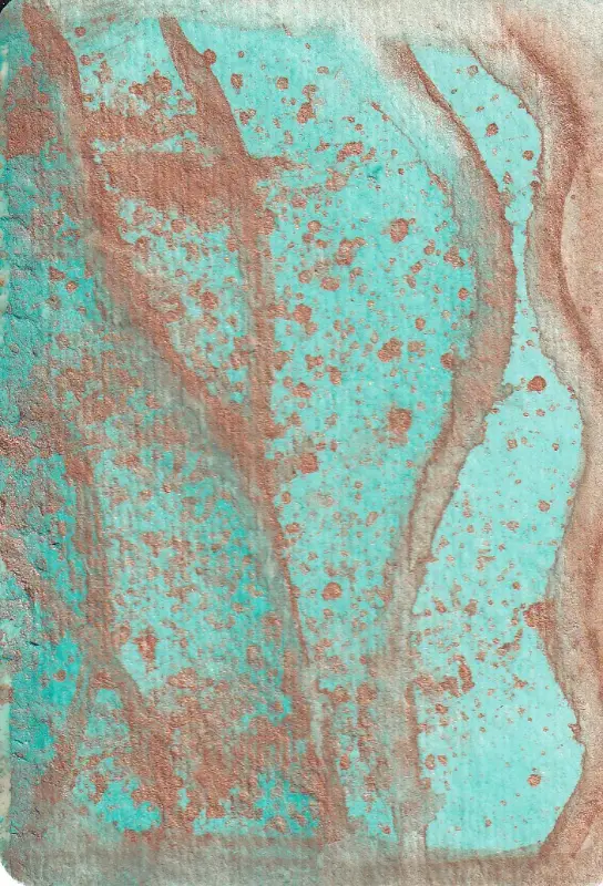Copperpatina aceo art card