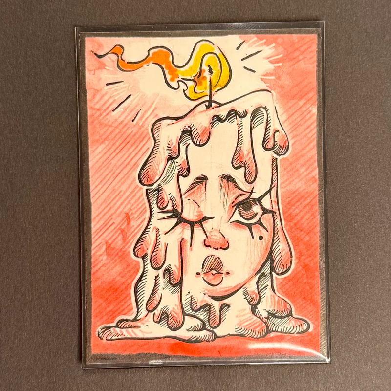 Candeladies 2/6 aceo art card