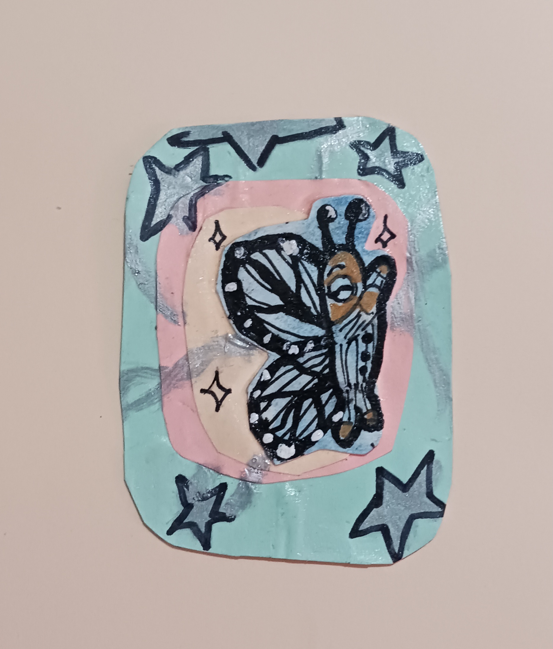 Butterfly ACEO aceo art card