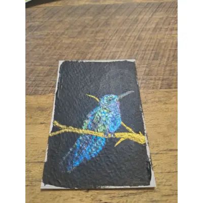 Hummingbird 04 aceo art card thumbnail 2